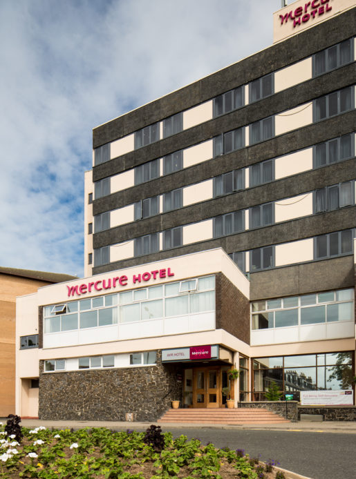Exterior shot of Mercure Ayr Hotel
