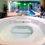 Jacuzzi and swimming pool at the Feel Good Health Club at Mercure Ayr Hotel