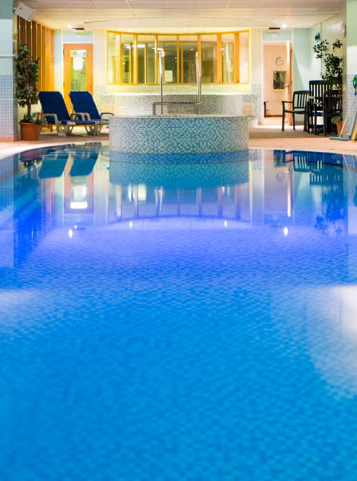 Swimming pool at the Feel Good Health Club at Mercure Ayr Hotel