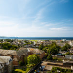 Views of Ayr town and seafront from the hotel